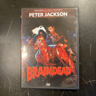 Braindead DVD (VG+/M-) -kauhu/komedia-